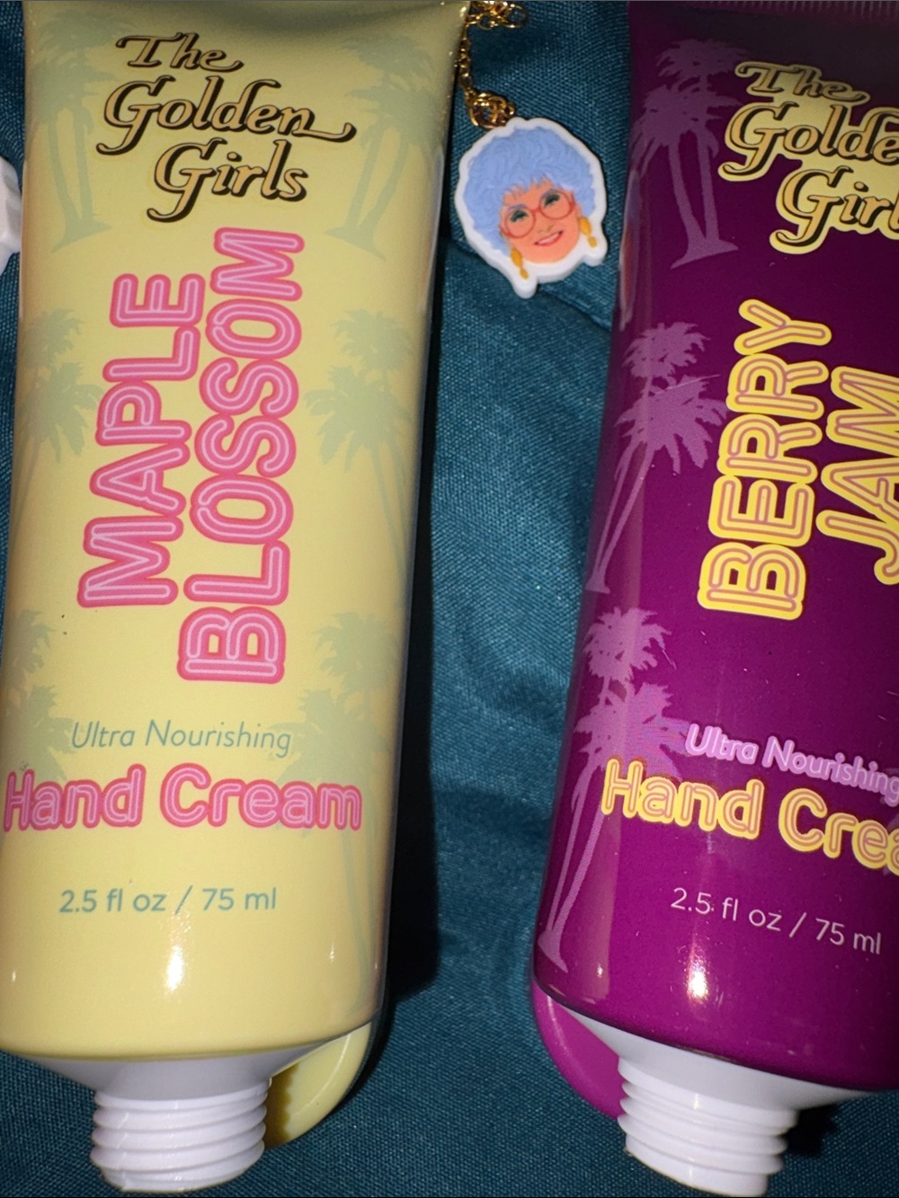 4 Piece Set - The Golden Girls Hand Creams w/ Charms - 2.5 fl oz - Picture 9 of 14